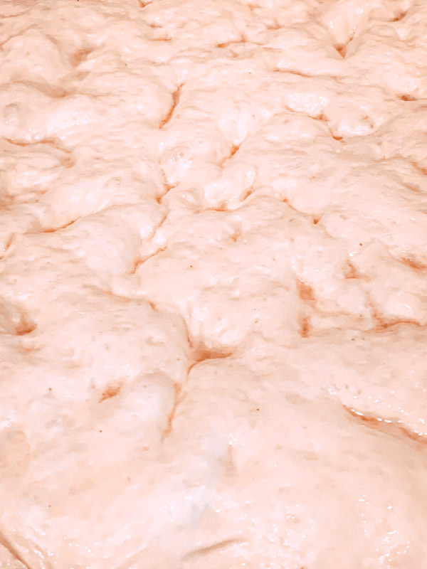 King Arthur Crispy Cheesy Pan Pizza — risen dough